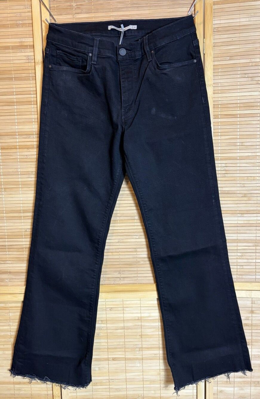 Hudson, Nico midrise boot cut jeans black size 10 (waist 32 inches) festival